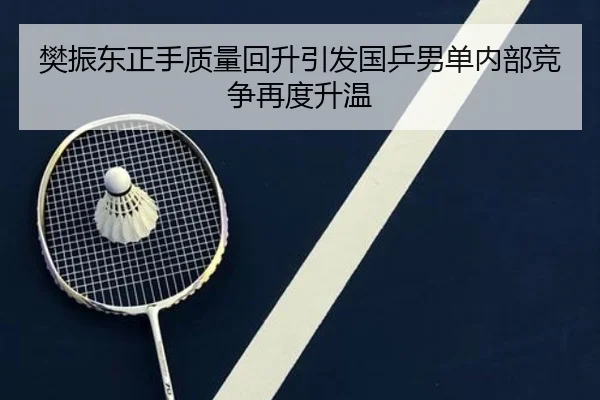 樊振东正手质量回升引发国乒男单内部竞争再度升温
